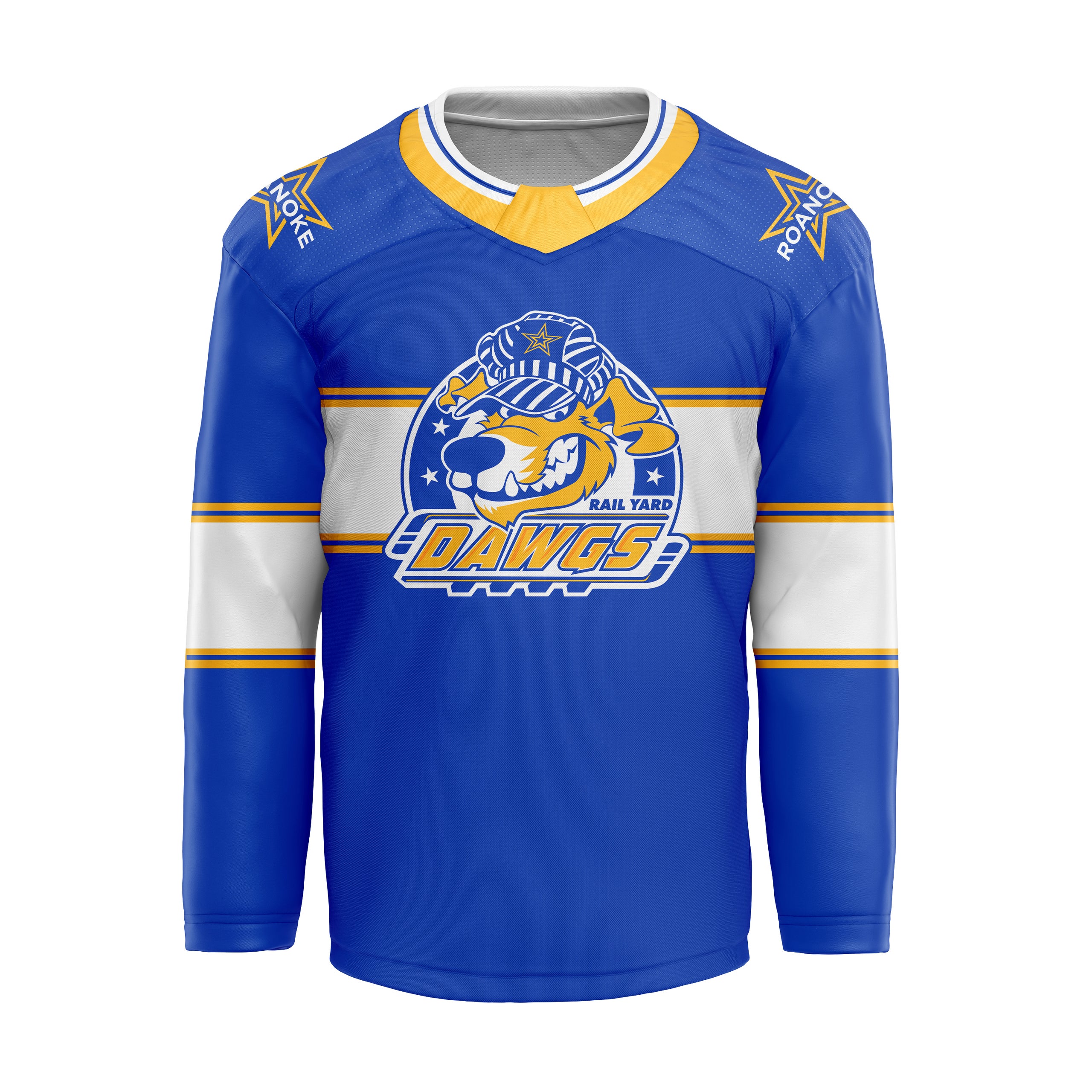 Rail Yard Dawgs Home Jersey Blue